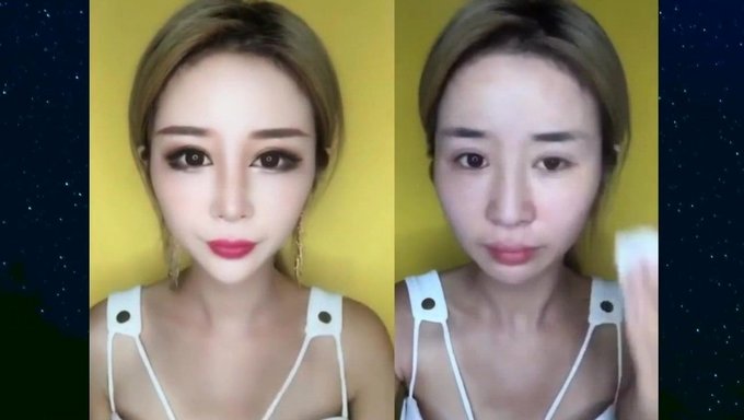 Sinnliches Make-Up: Verlockende Schönheit Mit Einem Heißen Make-Up-Entfernung
