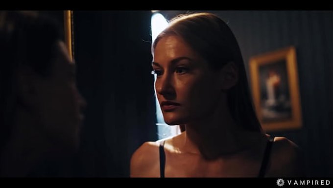 Vampirjäger Werden In Einer Heißen, Intimen Nummer Gefangen.